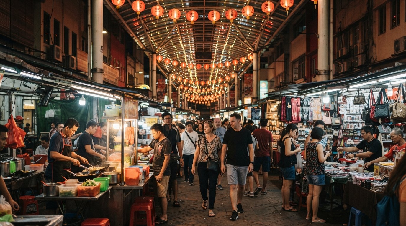Chinatown & Petaling Street, Kuala Lumpur: Old KL After Dark